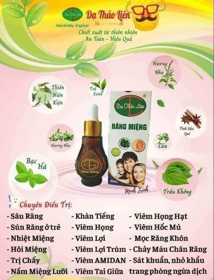 Tinh dầu răng miệng Dạ Thảo Liên