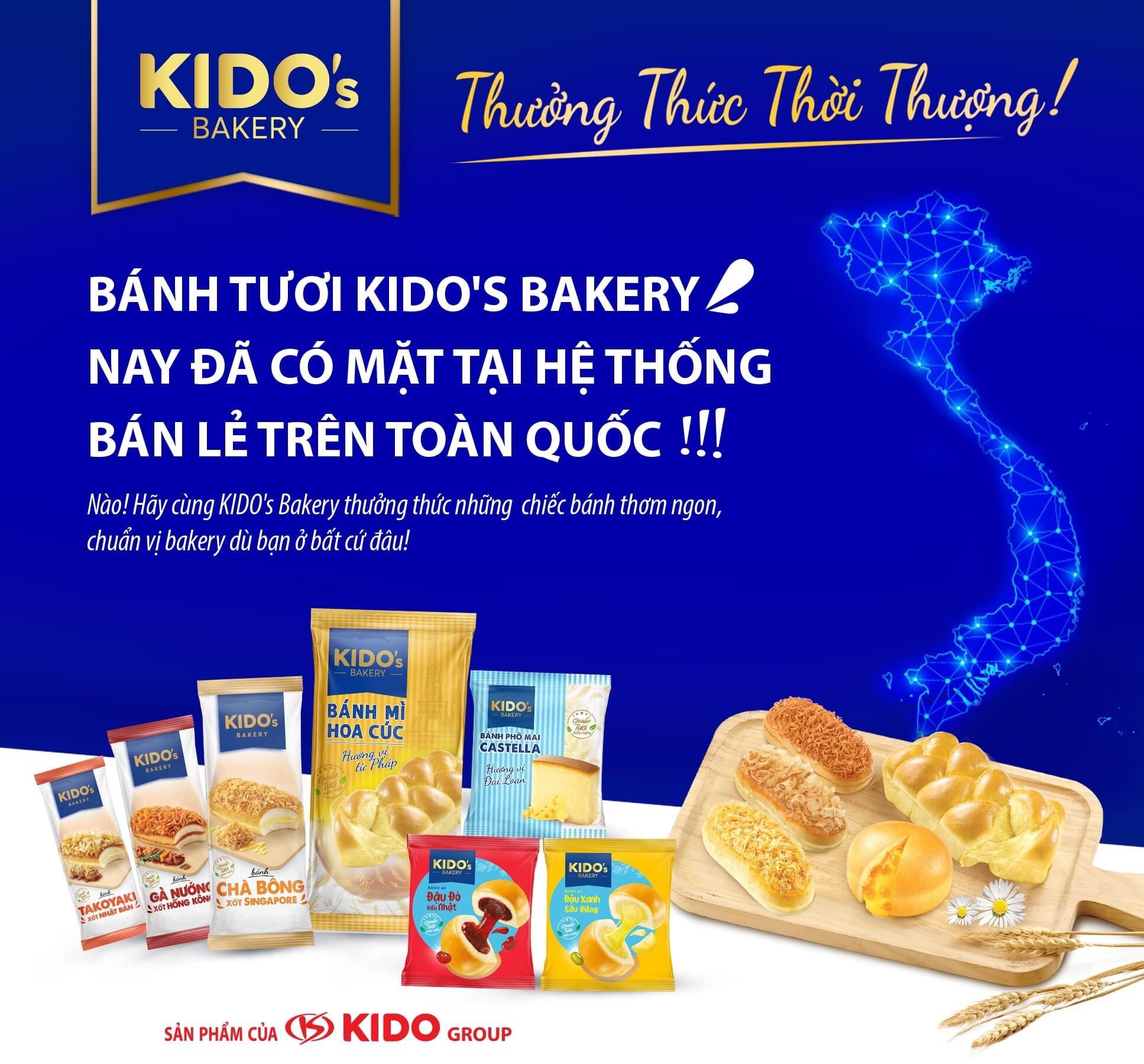 COMBO 5 CÁI BÁNH MÌ TƯƠI KIDO’s VỊ SOCOLA