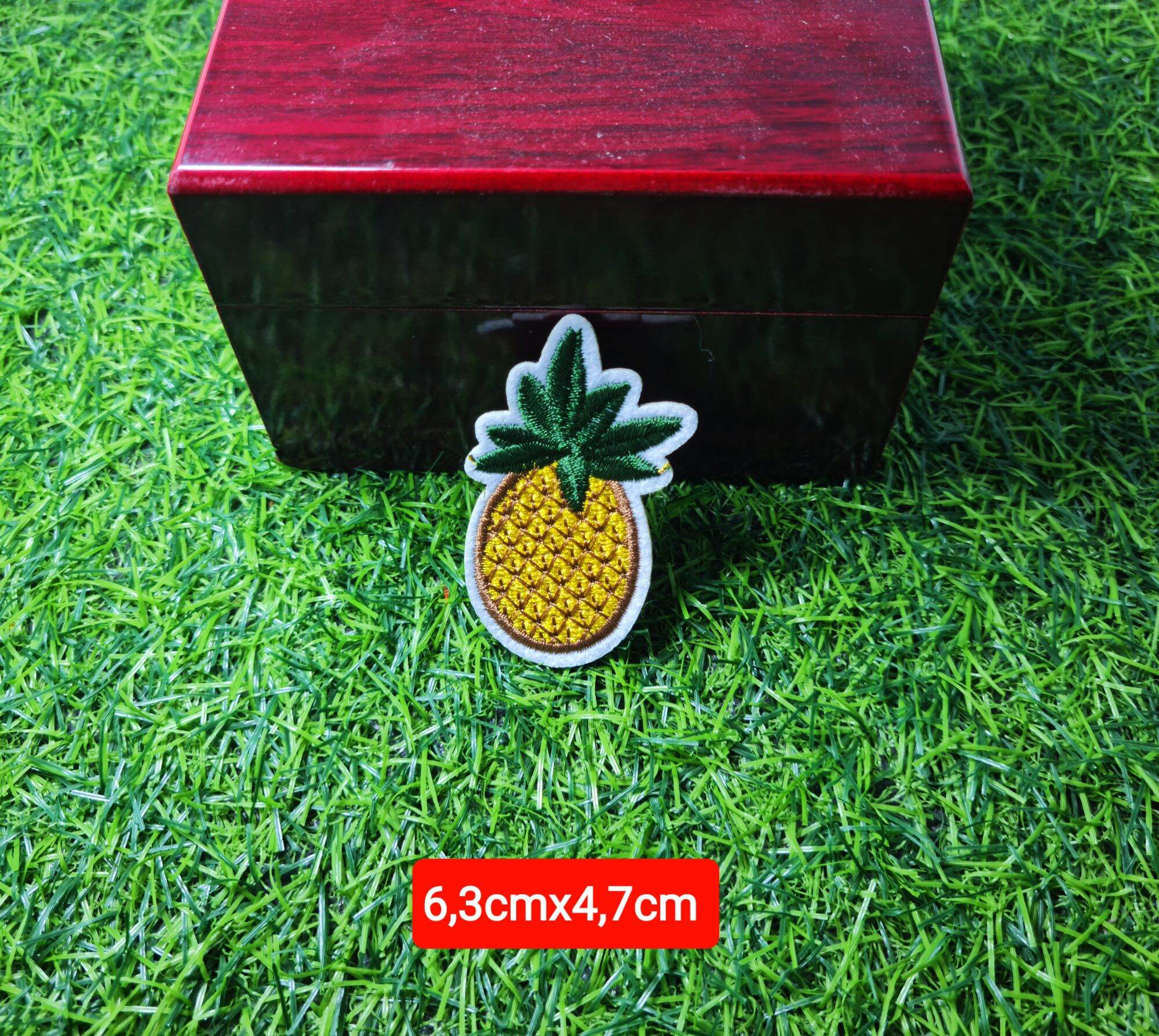 Sticker Patch Thêu Ủi Trái Cây Độc Lạ Siêu Dễ Thương