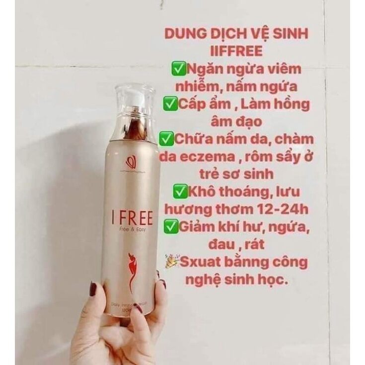 IFREE LẺ dung dịch vệ sinh phụ nữ date 2025