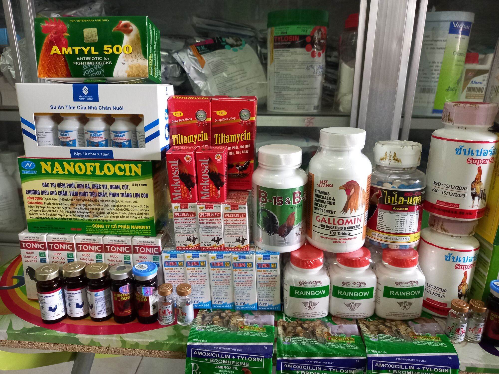 B12 5500,Mexico, Lọ 10cc, Tăng Lực Gà Đá