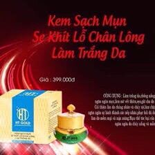 Kem sạch mụn trắng da ht gold 30g