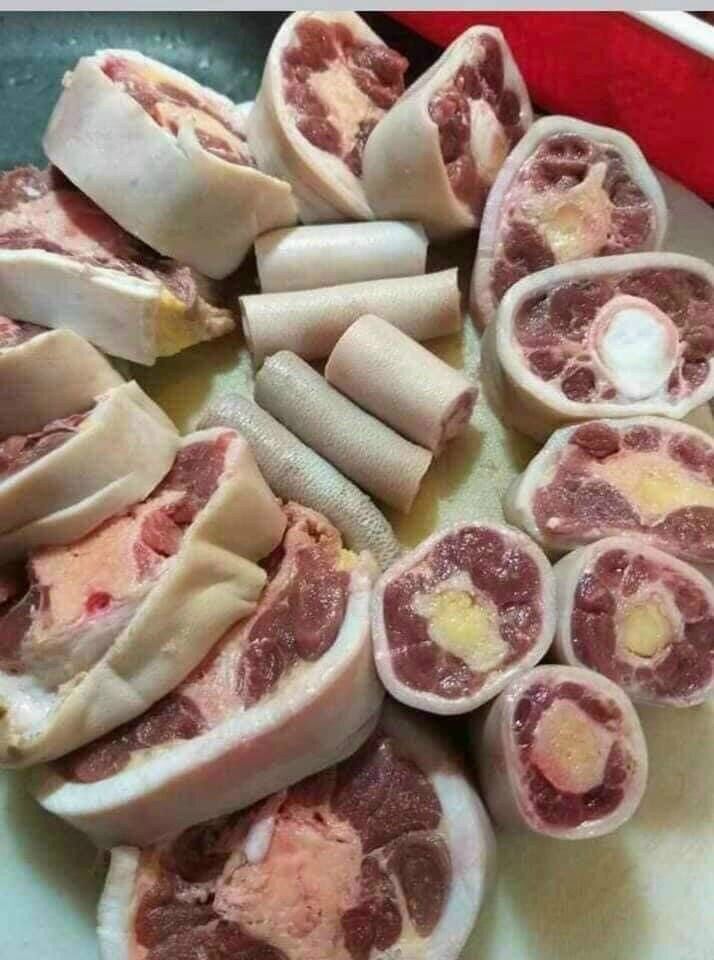 1kg thịt Đuôi Bò cắt khúc (giao nhanh 2h tphcm)