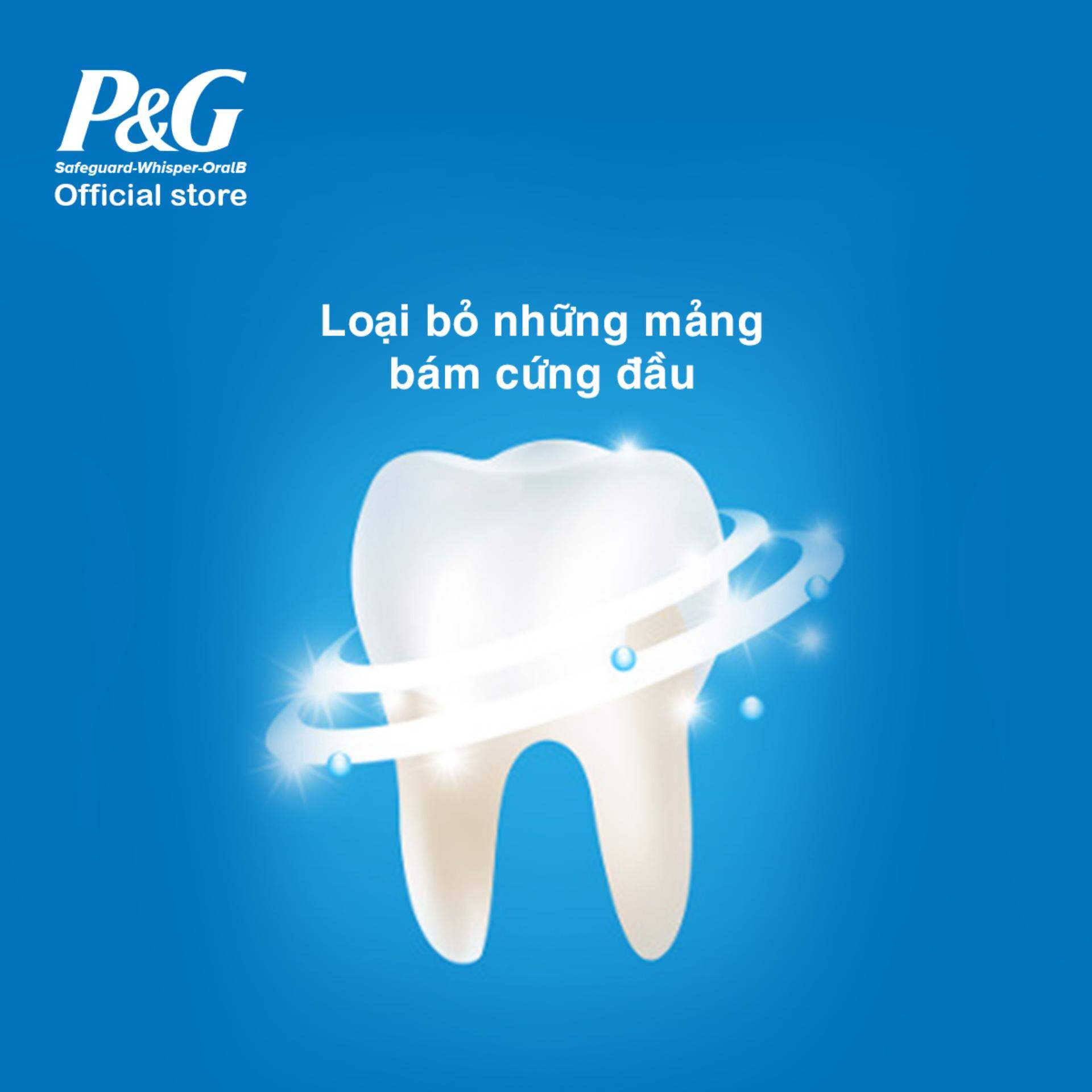 Bàn Chải Đánh Răng ORAL-B 3D White/ 7 Tác Động/ Trà Đen/ Trà Xanh Vỉ 3 Cây/ 5 Cây