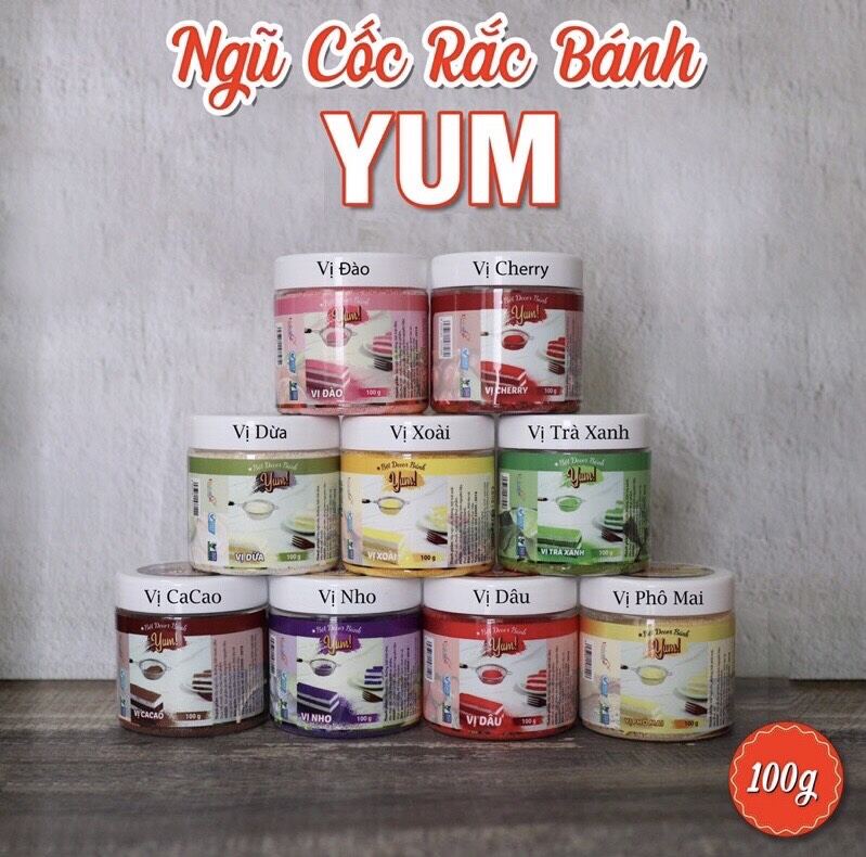 (hộp 100g) BỘT rắc bánh Yum VỊ🥥🥥 DỪA 🥥🥥