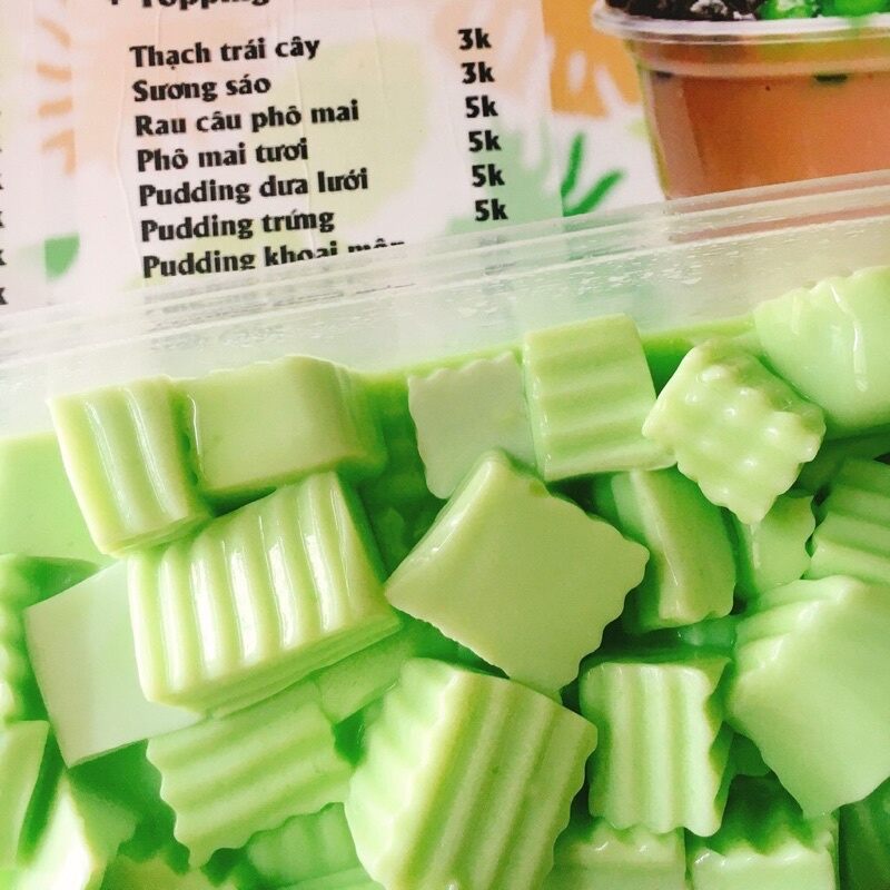 Bột Pudding/ Plan Hàng Huy Douxian túi 1KG nhiều vị chọn lựa