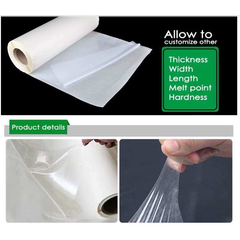 Keo ủi 2 mặt khổ 48cm set 2yard loại tốt - Băng keo ép nhiệt dùng ép áo logo phù hiệu ép lai cổ áo...
