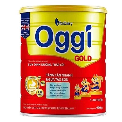 Sữa oggi 1-10 tuổi