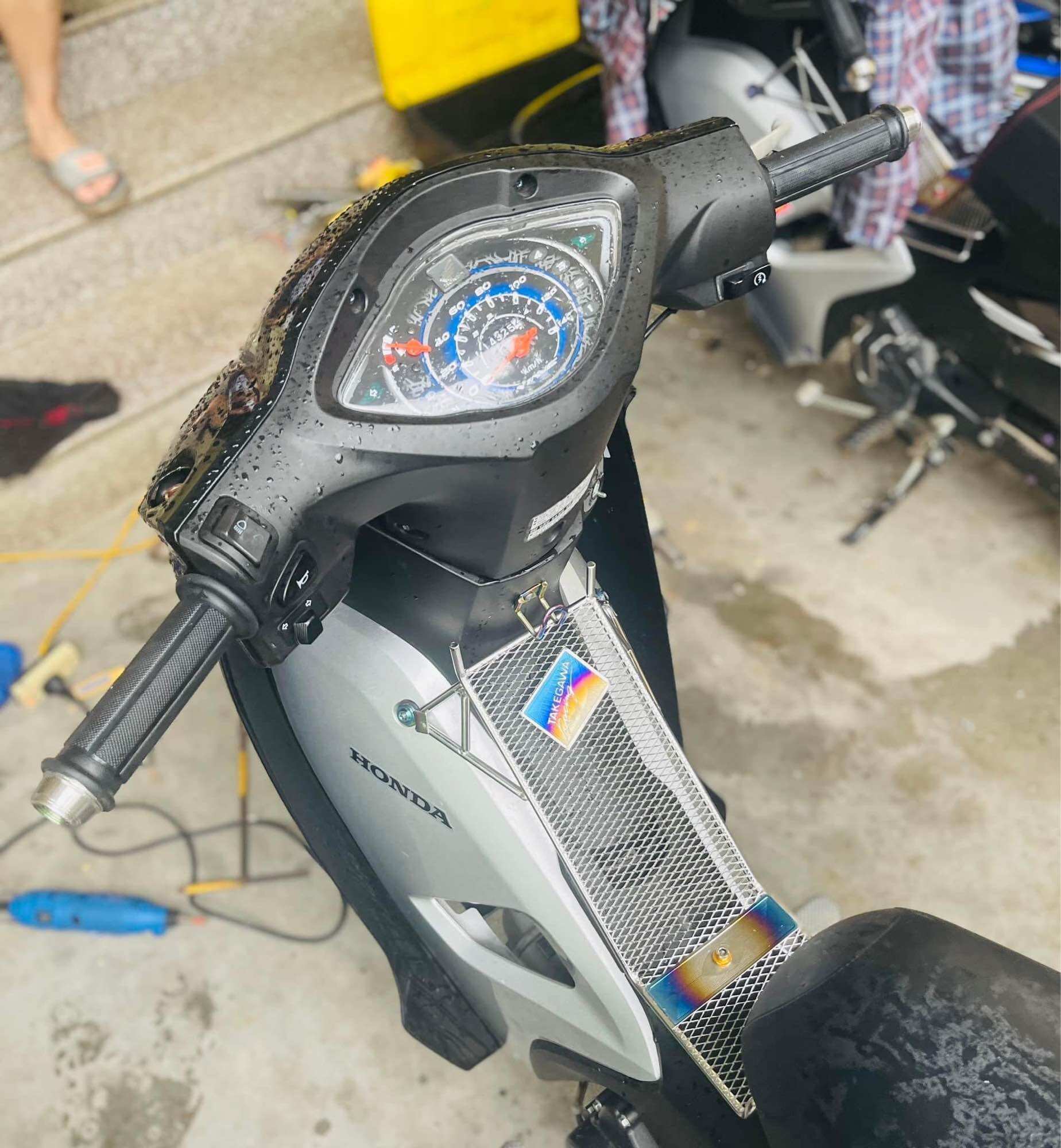 Baga lưới Xiken gắn xe Wave 50cc-100cc-110cc, Dream