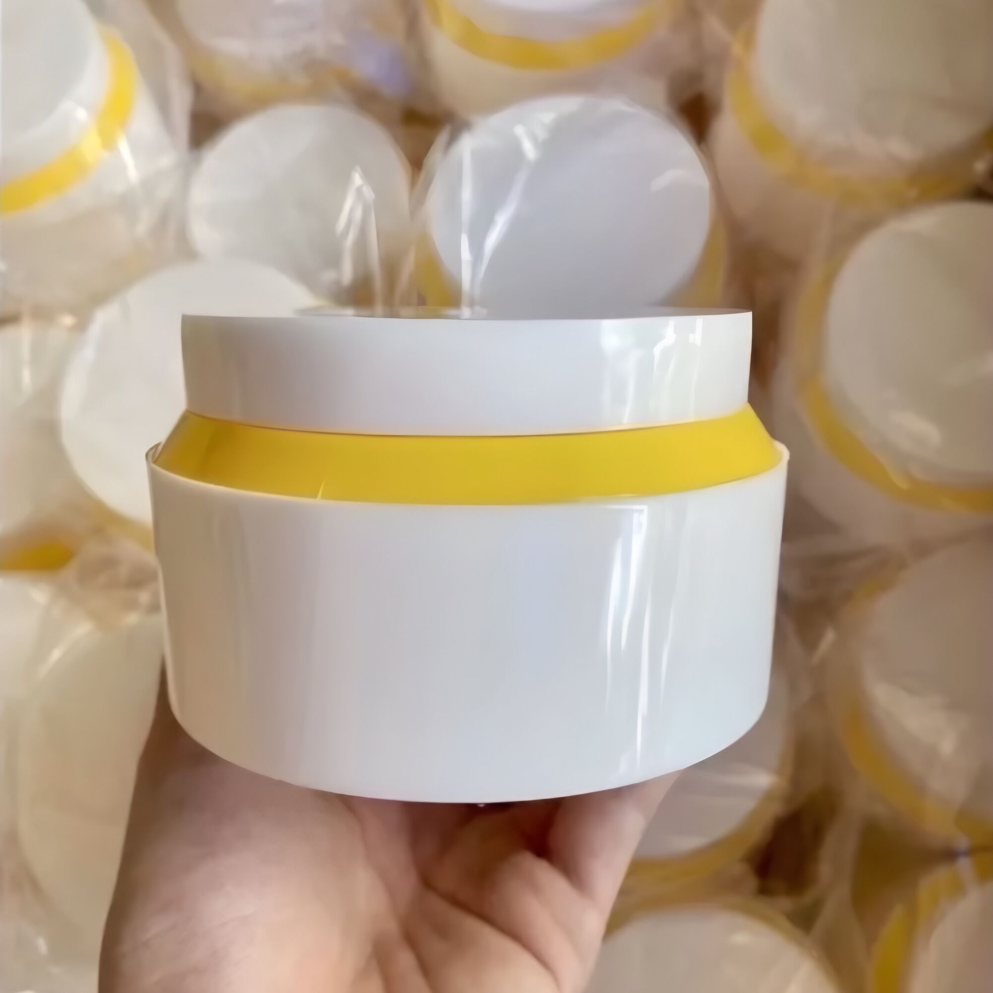 Combo 10 hủ viền 150gr (có nắp lót chống tràn)