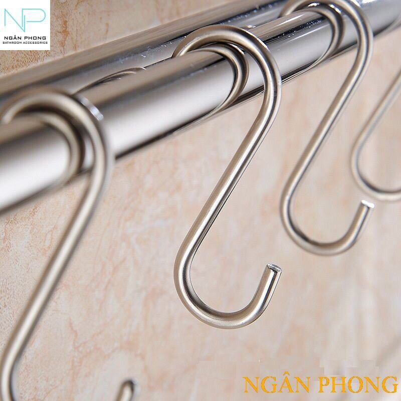 [HCM]KỆ TREO ĐỒ BẾP INOX 304 DÀY