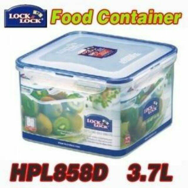 Hộp bảo quản thực phẩm locknlock 3700ml hpl858d