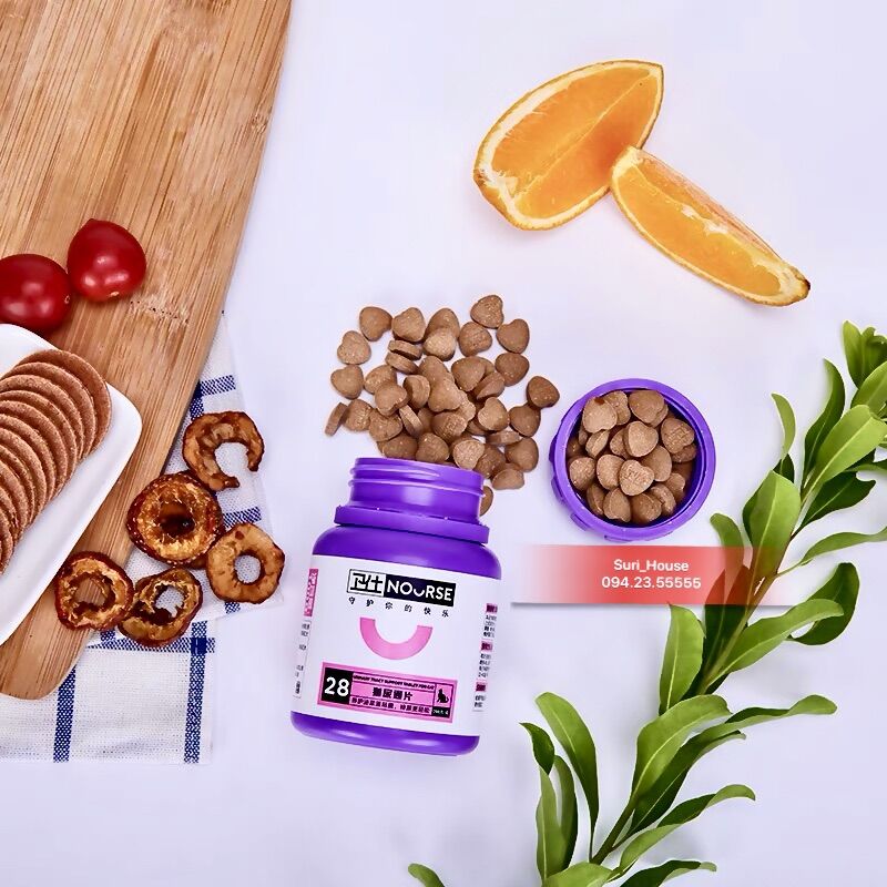 Viên Nhai Hỗ Trợ Đường Tiết Niệu, Ngăn Ngừa Sỏi, Phòng Tránh Bệnh Thận Và Bí Tiểu Ở Mèo (Nourse 200V)