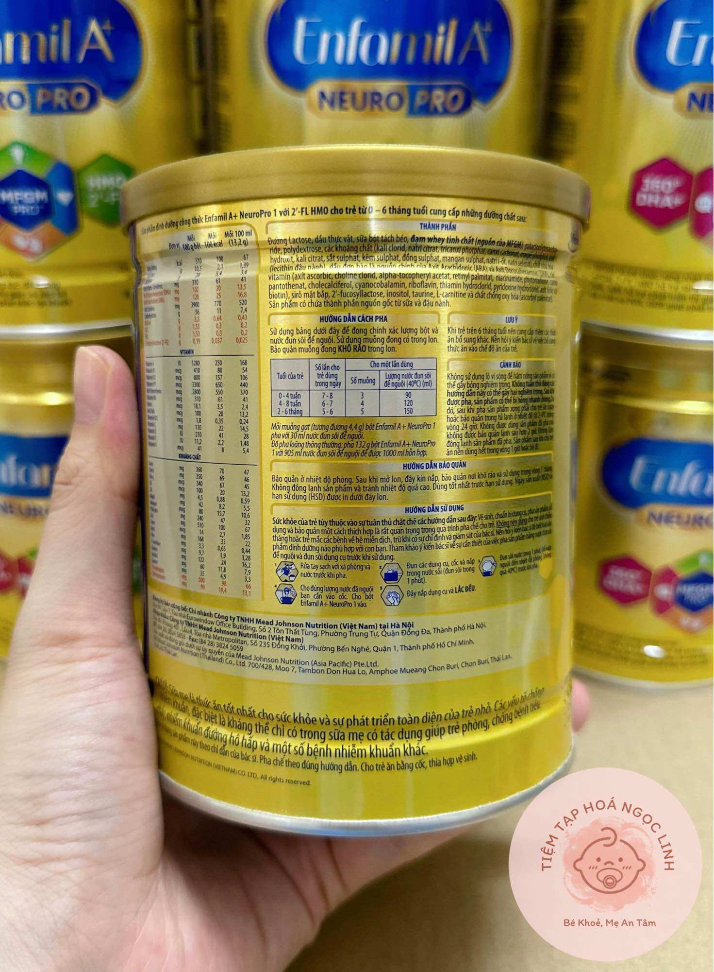 [DATE 10/26] Sữa bột ENFAMIL A+ NEURO PRO 1 (0-6 tháng tuổi) 400g