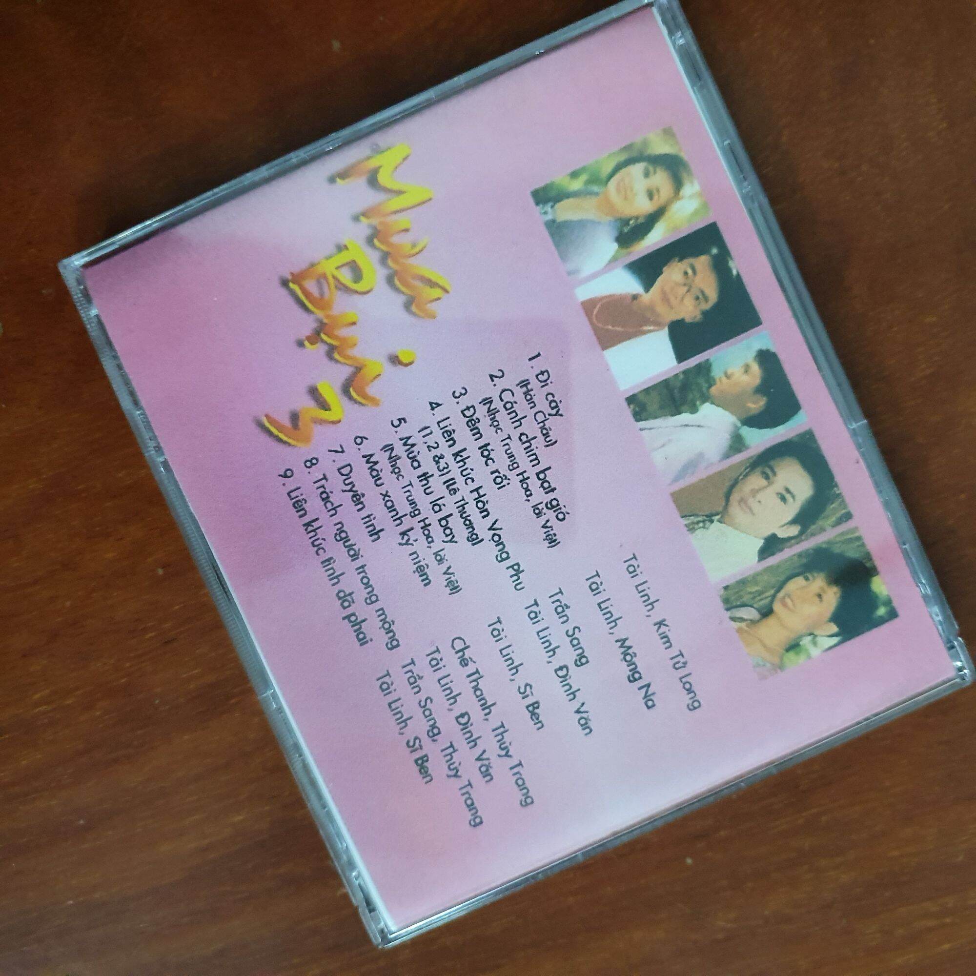 [MDCD] BỘ 8 ĐĨA CD MƯA BỤI