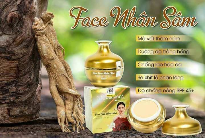 Kem face nhân sâm ncollagen_kem nhân sâm ncollagen_ trần bích ngân