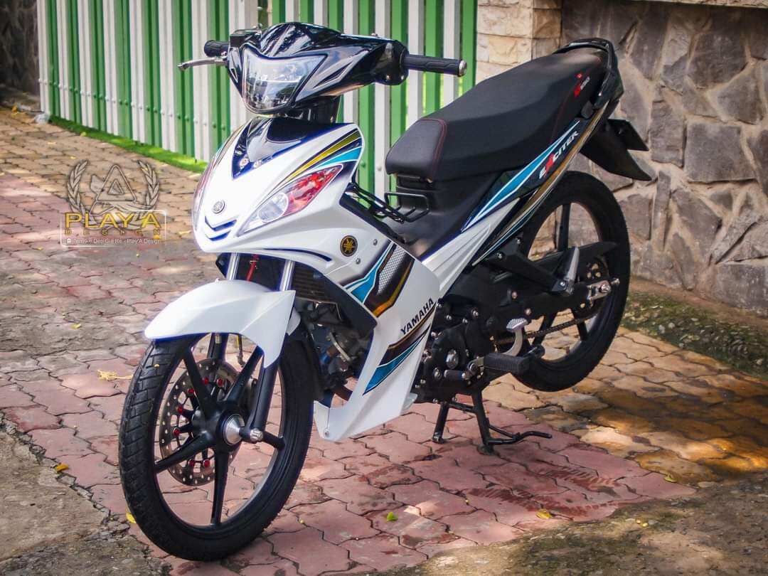 tem rời exciter 2010 trắng đen