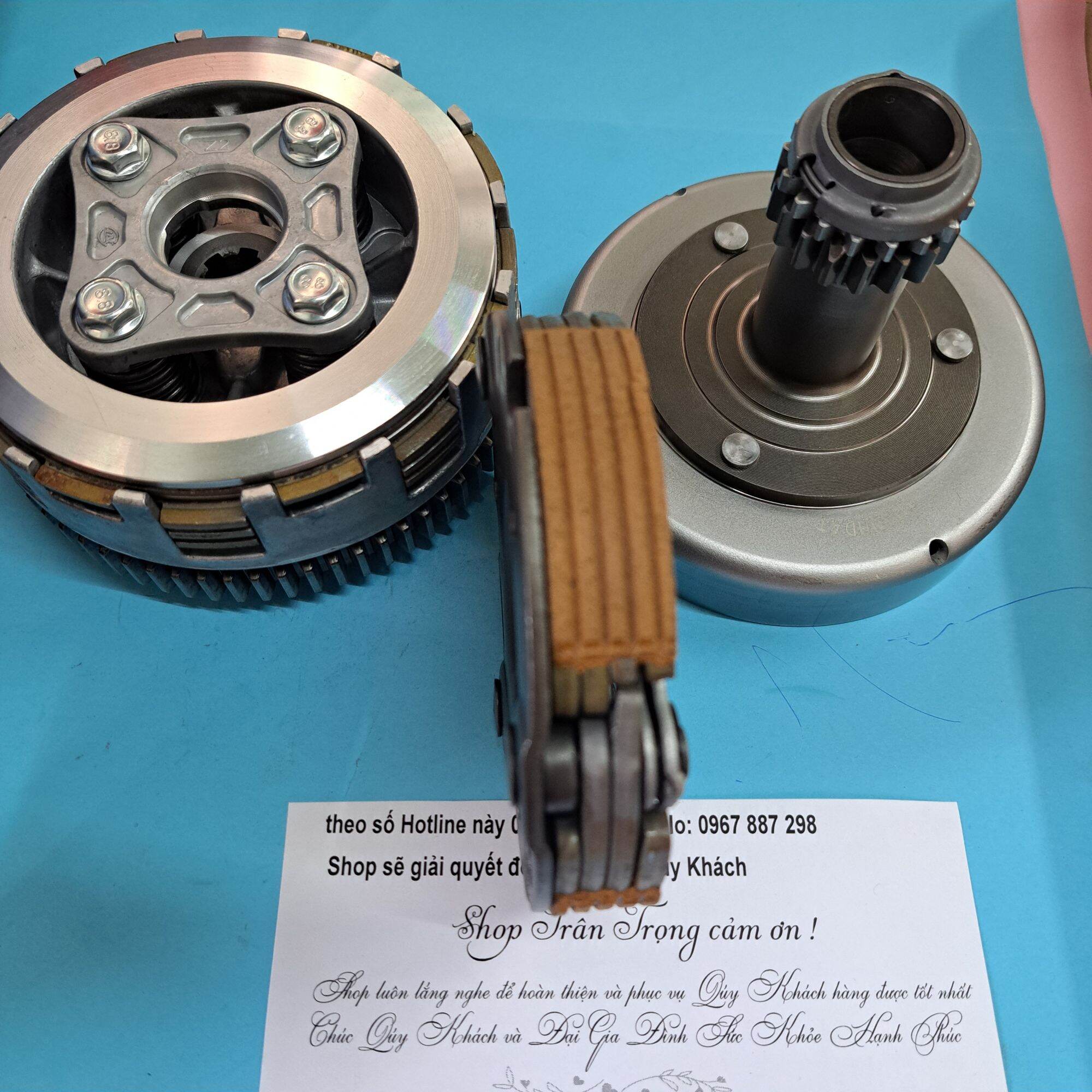 Bộ ly hơp C110 (Full Bộ côn / Bộ nồi)