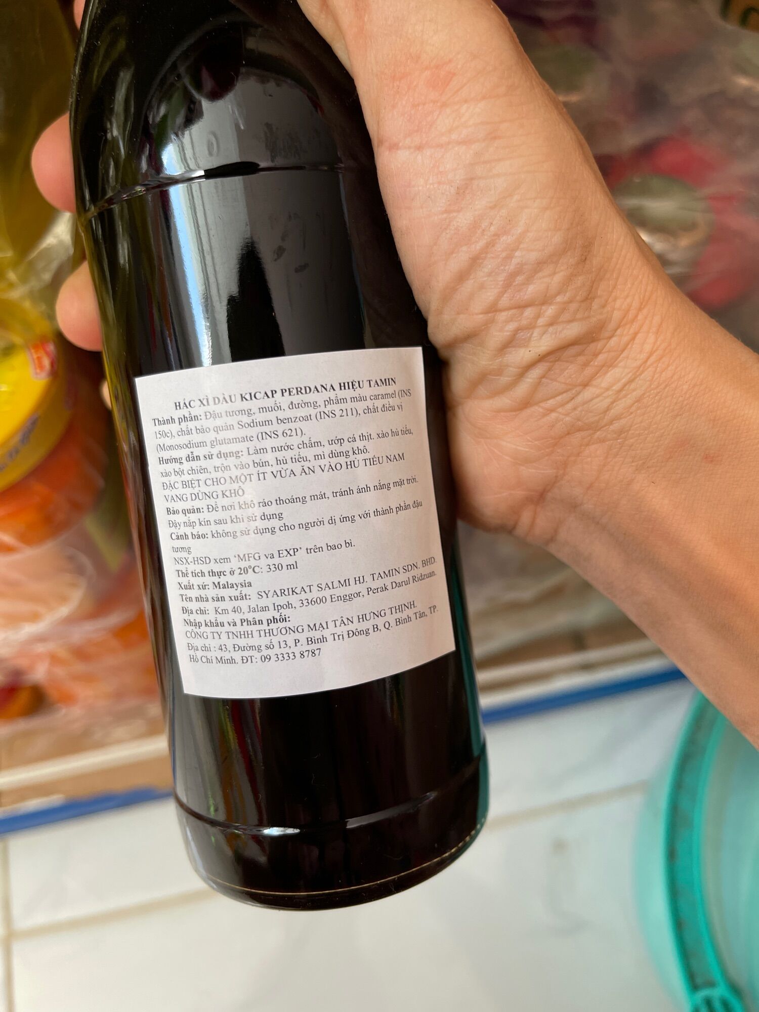 Hắc xì dầu Kicap 330ml