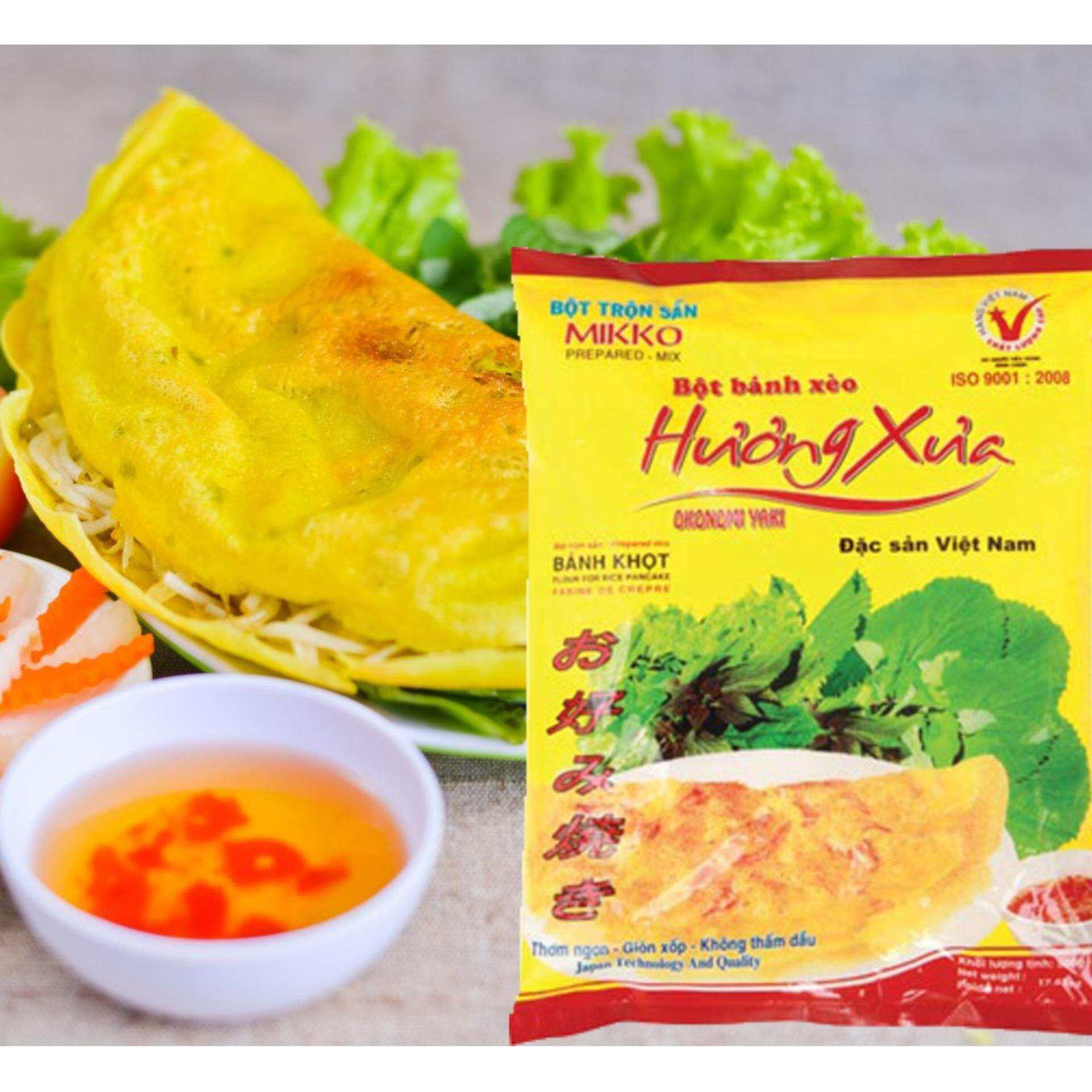 BỘT BÁNH XÈO, BÁNH KHỌT HƯƠNG XƯA GÓI 500G