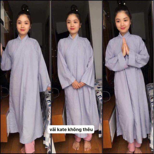 Áo Tràng Đi Chùa _ Vãi kate