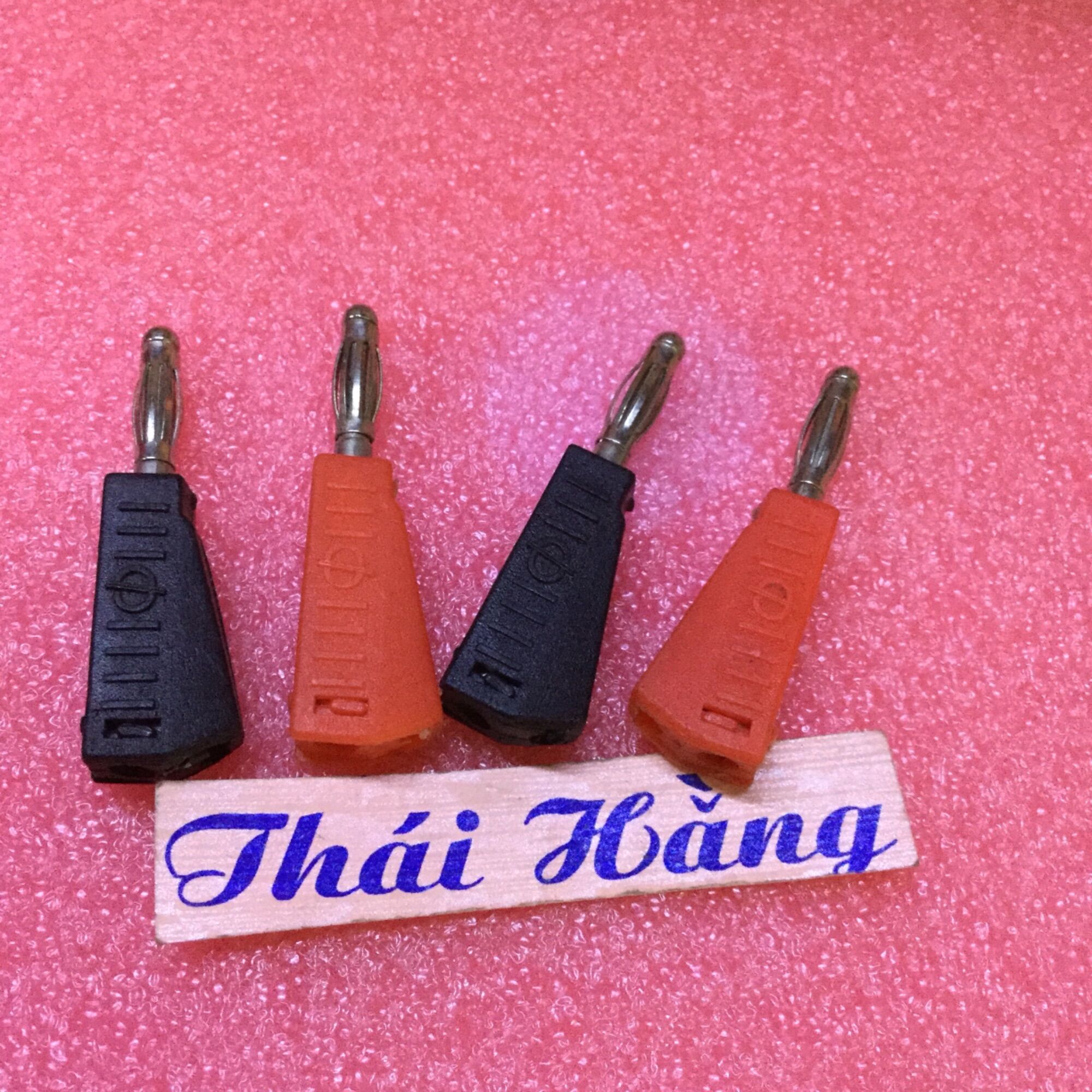 10 chiếc Jack bắp chuối loại dẹt đỏ đen