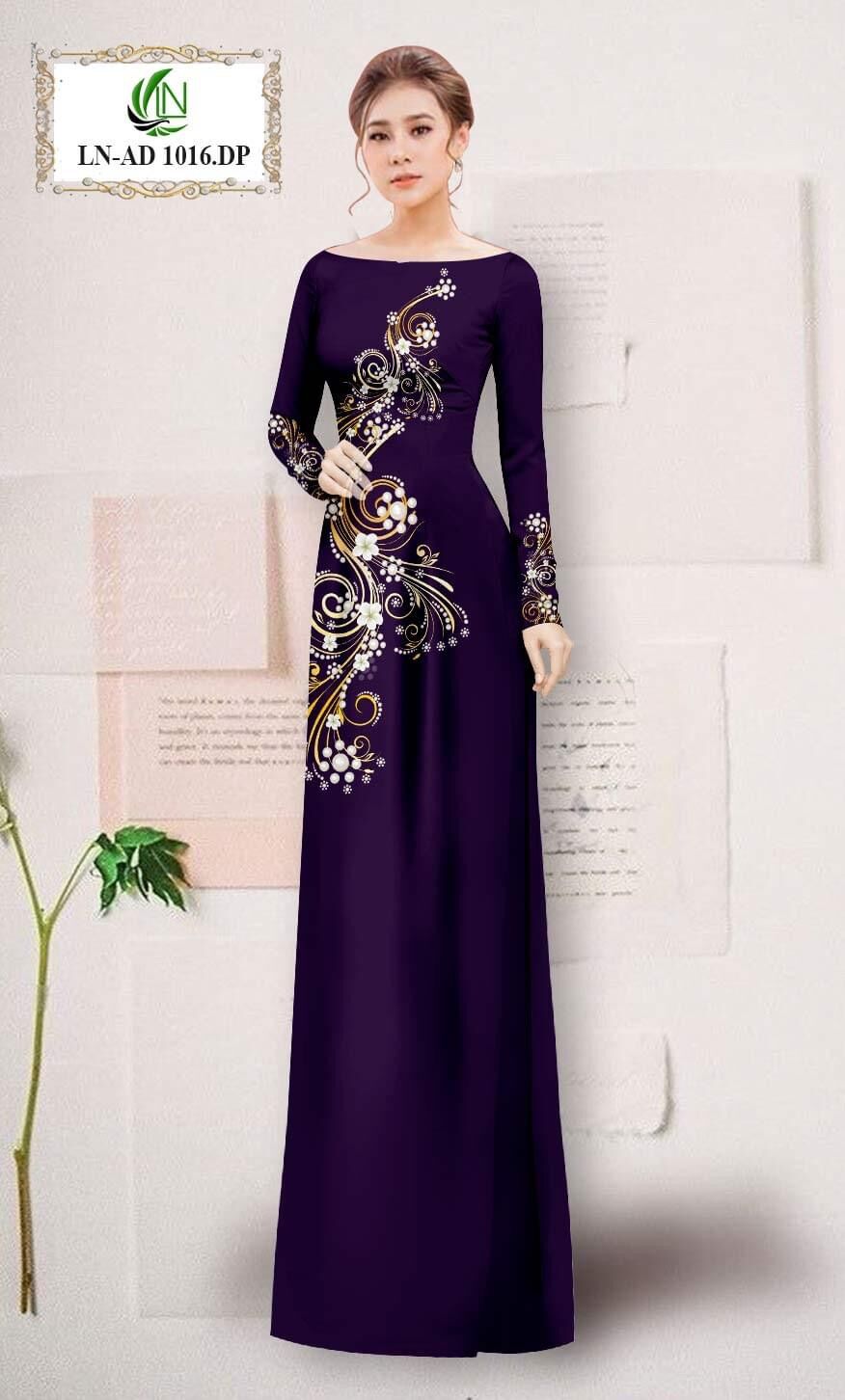 Vải áo dài (220k/ 1 áo), đẹp - độc - lạ - hợp xu hướng - đủ màu MS670