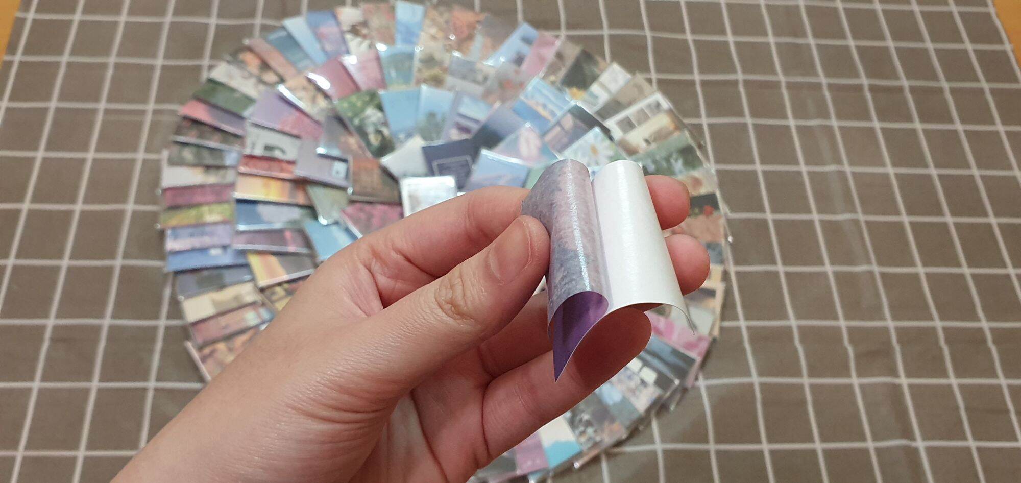 [NGẪU NHIÊN 10 TẤM] Giấy dán trang trí sổ, kiể hình đáng yêu (có keo)