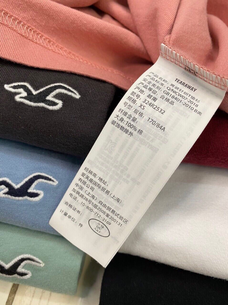 Áo thun Hollister tay dài
