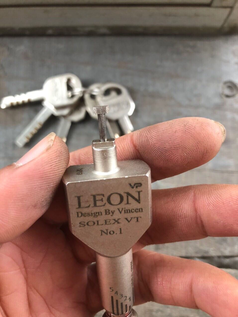 Bộ mở khoá solex việt tiệp 2in1 ( kèm bộ cữ làm chìa )