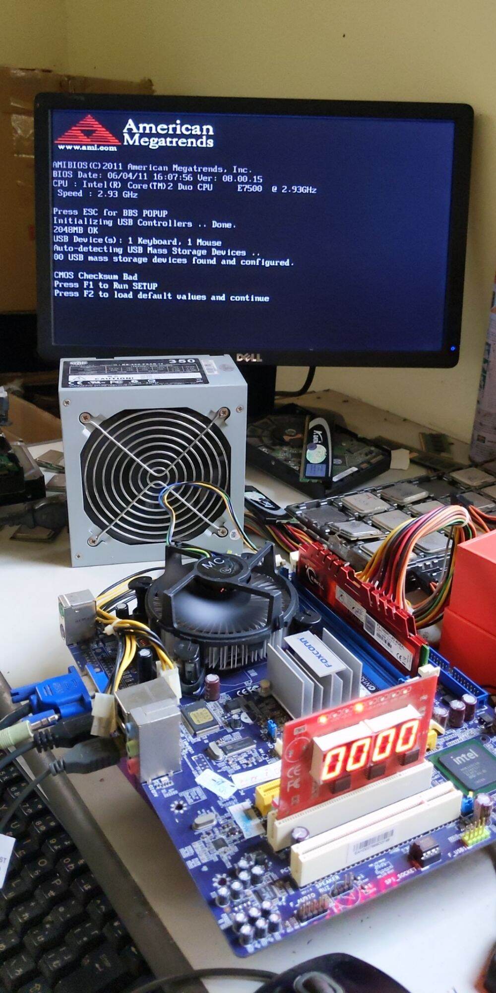 combo main h81, ram 8gb, chip i3, ổ ssd, nguồn , card ( full bộ)