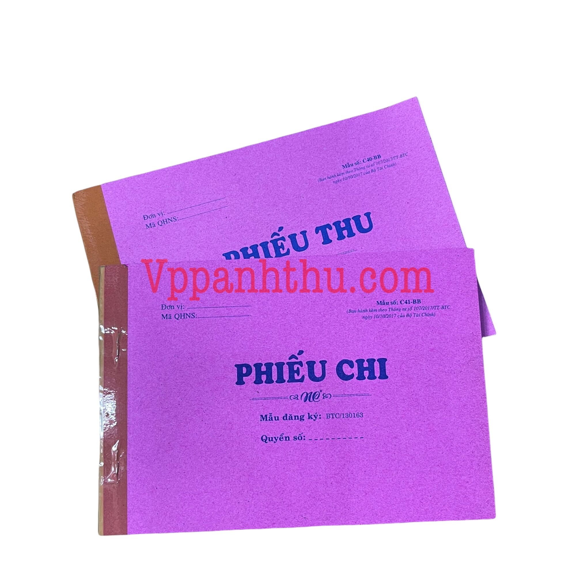 CONBO 2 PHIẾU THU CHI 2 LIÊN