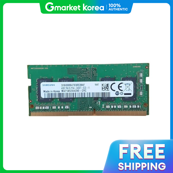 Samsung | Samsung Electronics Laptop Ddr4-2400 (4Gb) Pc4-19200 Giá 660,000 Đồng*Miễn phí vận chuyển