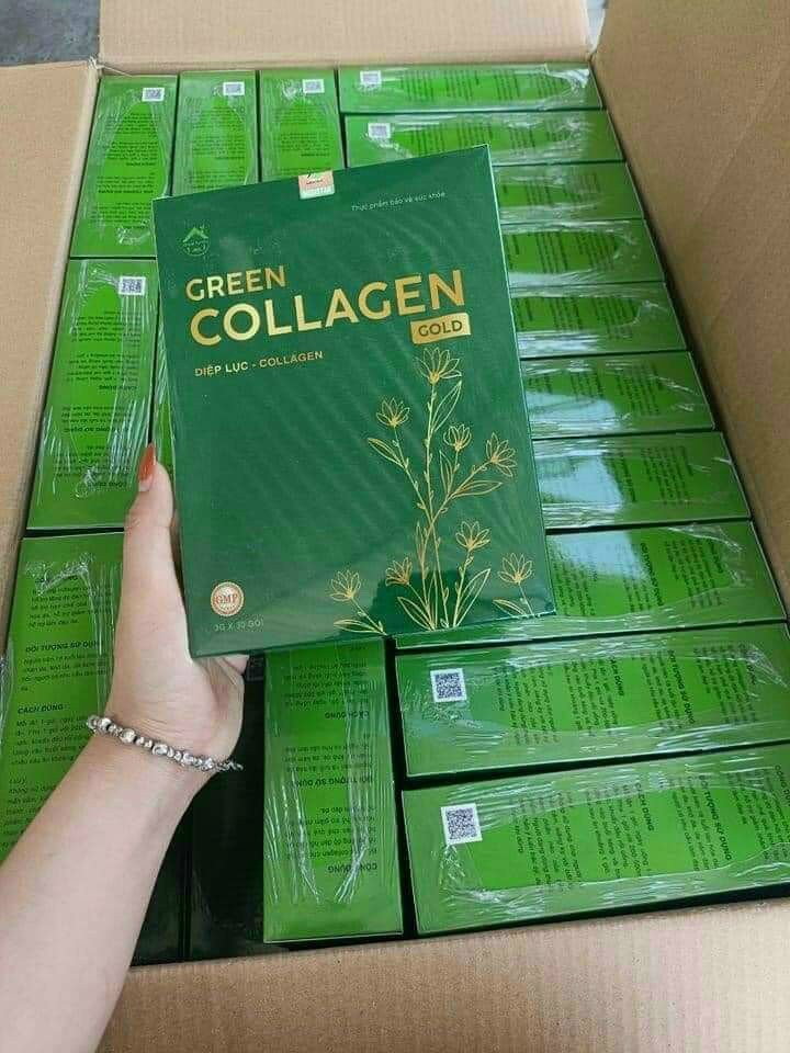 [ FREESHIP MAX ]Diệp Lục Collagen mẫu mới