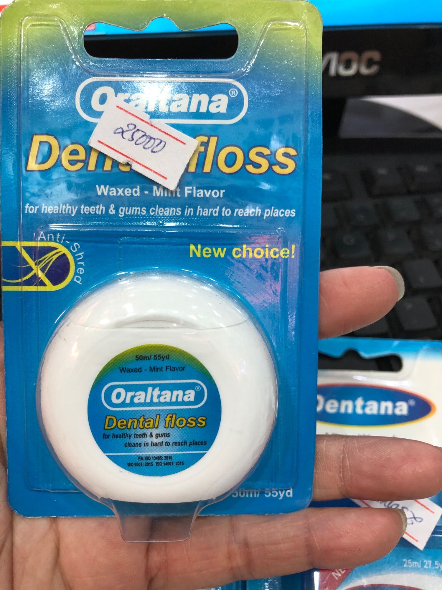 ❤️ CHỈ NHA KHOA ORALTANA CUỘN CHỈ NHA KHOA ORALTANA DENTAL FLOSS CỦA TANAPHAR CÔNG NGHỆ NHẬT BẢN Chỉ Nha Khoa Oral Tana Dental Floss Cuộn dài 50m vị bạc hà Chính Hãng Đạt tiêu chuẩn xuất Nhật