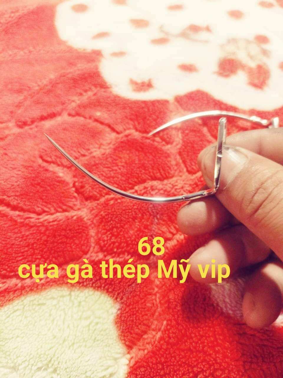 cựa gà thép Mỹ vip