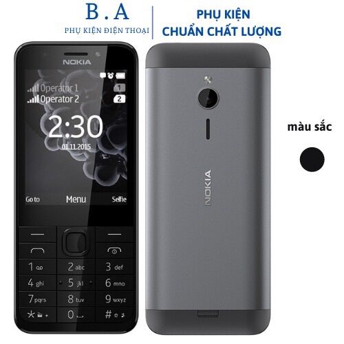 Điện thoại Nokia 230 chính hãng pin sạc đầy đủ