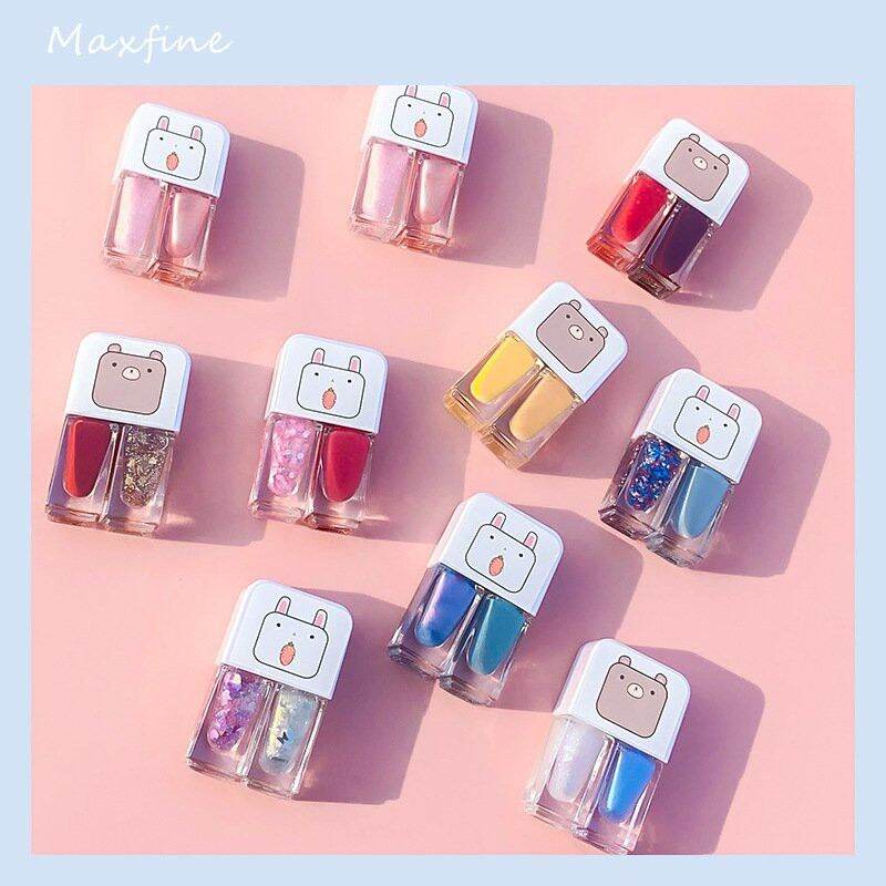 Nước sơn móng tay 2 in 1 siêu dễ thương
