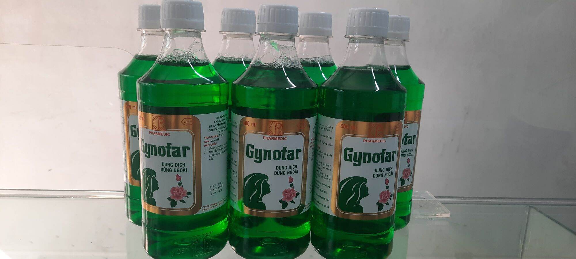 Nước Rửa Thần Thánh Gynofar chai 500ml