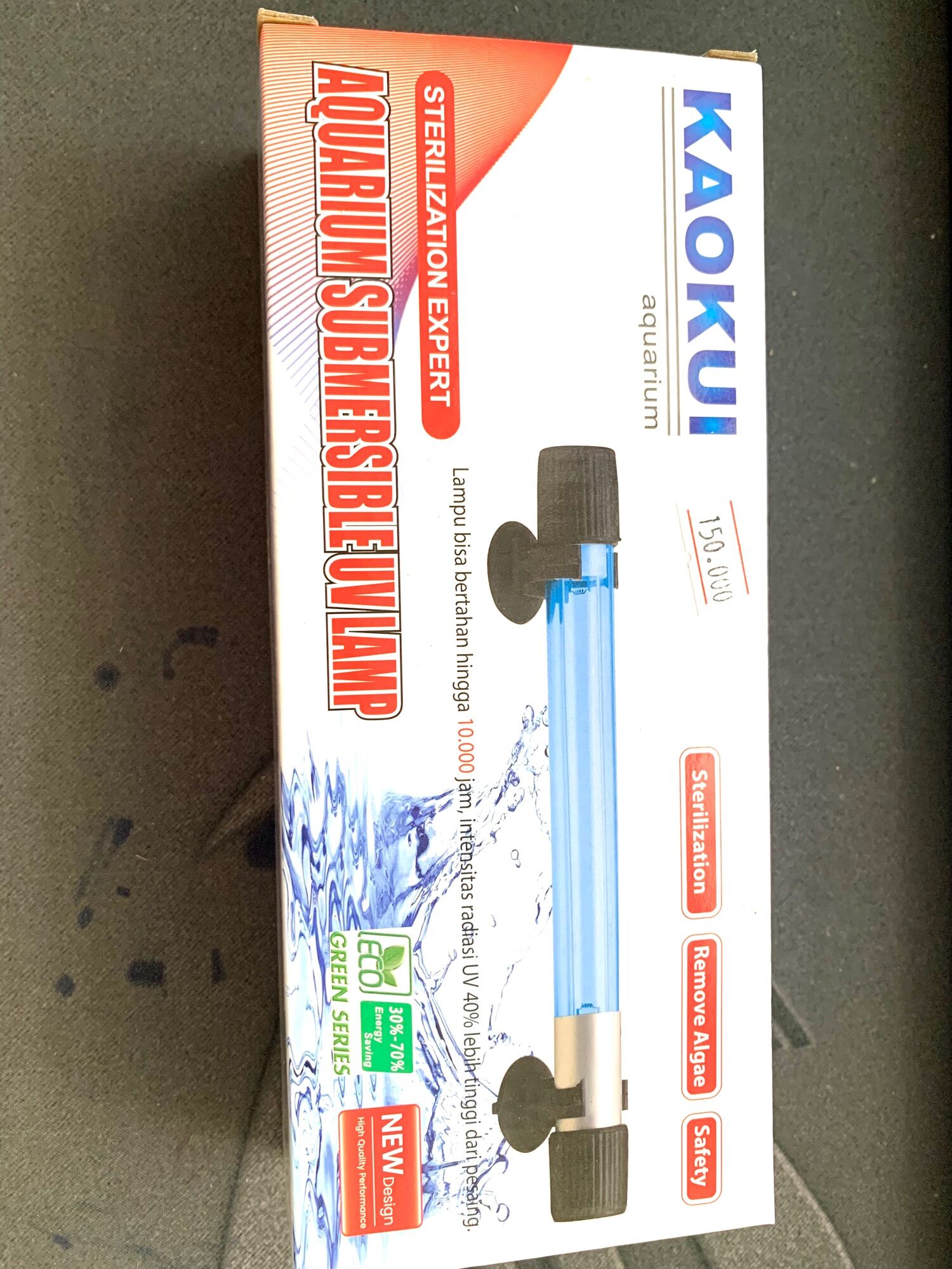 Đèn UV diệt tảo,diệt khuẩn cho hồ cá