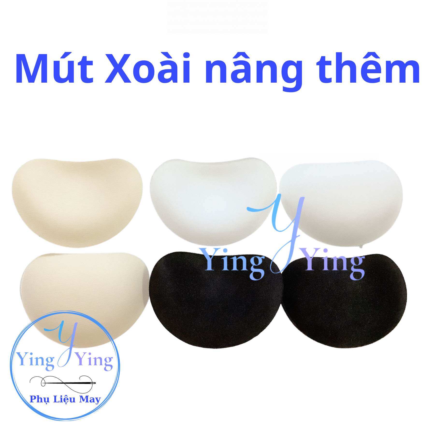 Mút Độn Nâng Thêm- Mút Độn Xoài - Mút ép vải, mút lót thêm vào áo ngực