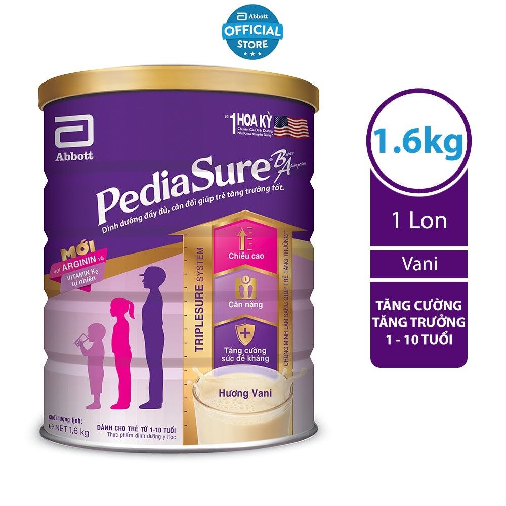 Sữa pediasure 1.6kg