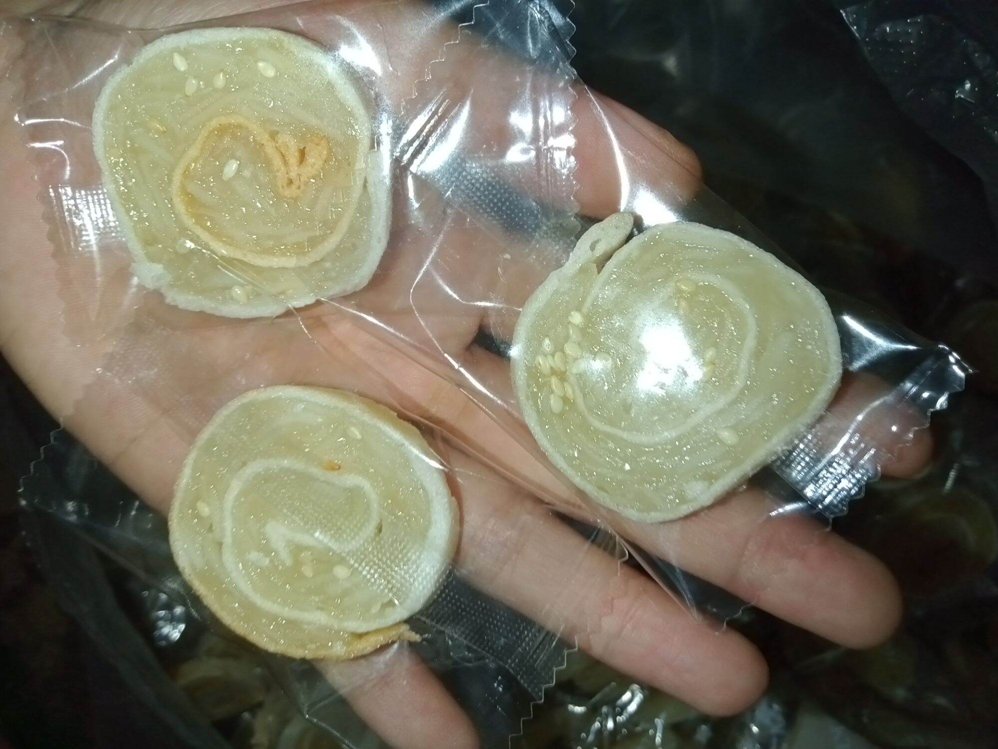 500g kẹo dừa non cuộn bánh tráng