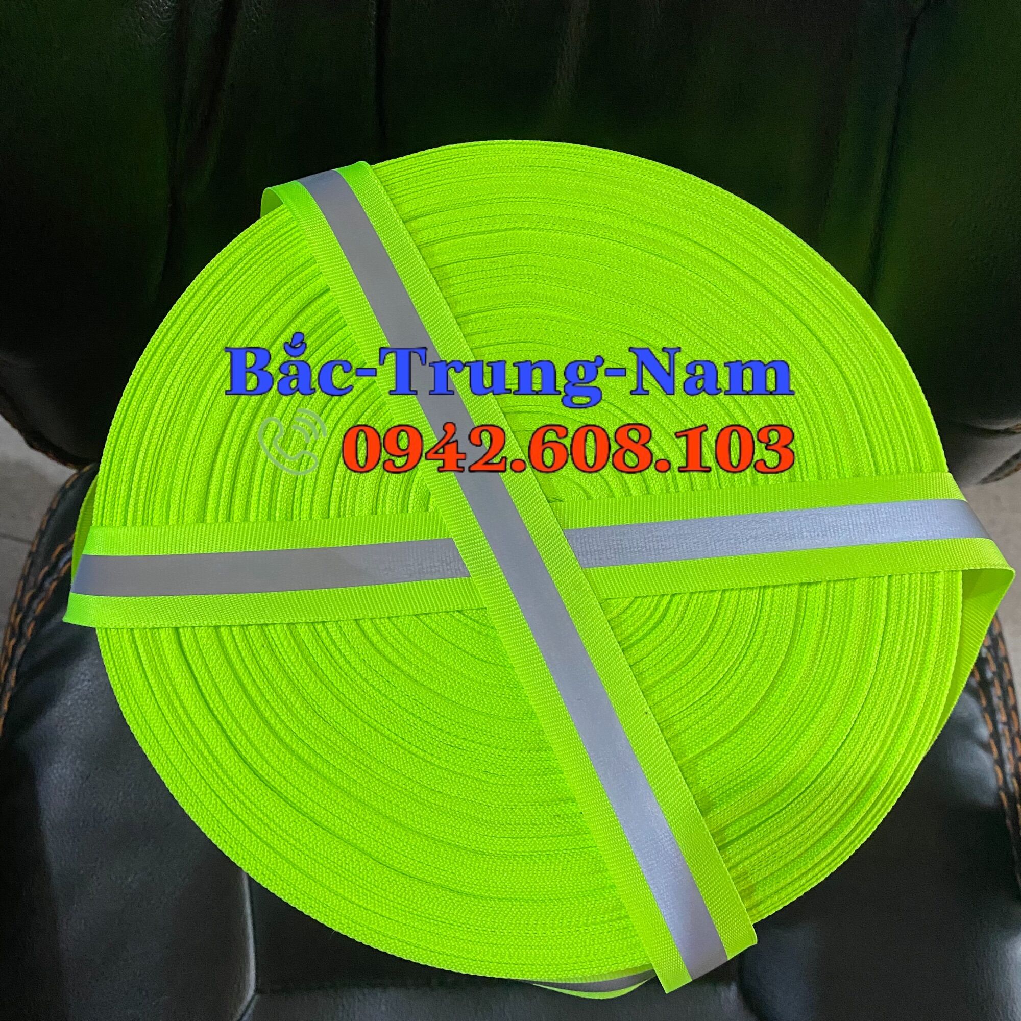 Cuộn phản quang vải bản 5cm dài 100m