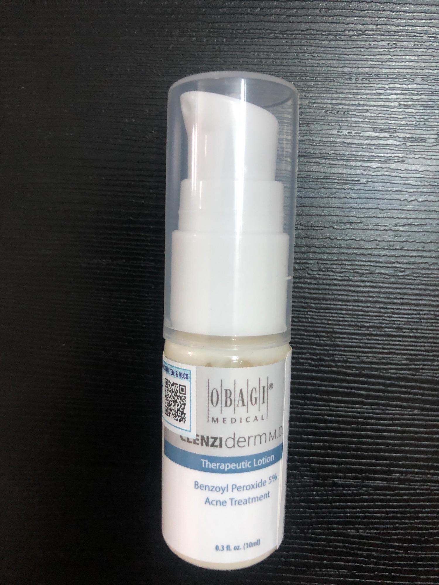 Kem chấm mụn Obagi mini 10ml dạng lotion BPO làm teo còi mụn hiệu quả