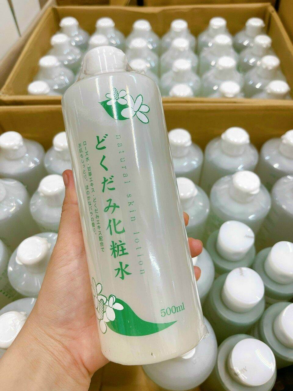 Nước hoa hồng diếp cá Dokudami Natural Skin Lotion (500ml) giá rẻ