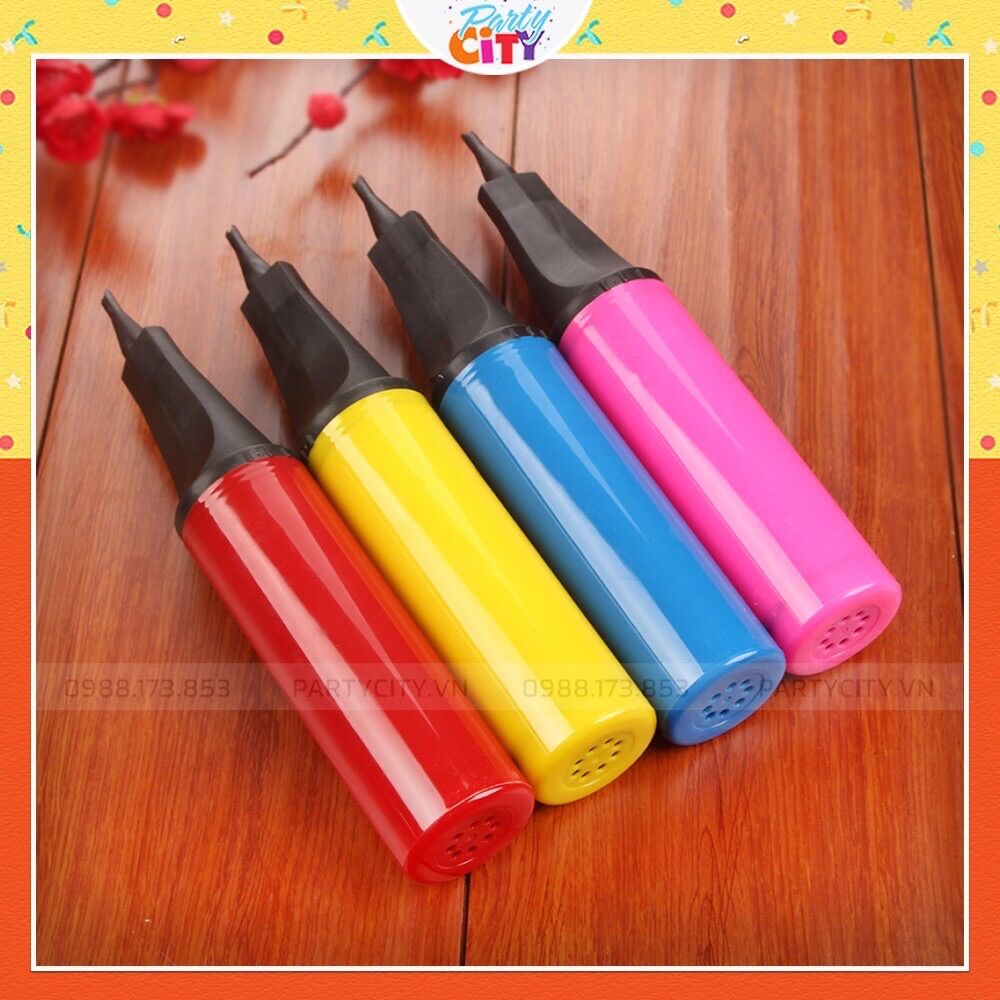 BƠM BÓNG BAY, bơm bong bóng cầm tay giúp trang trí tiệc tiện dụng
