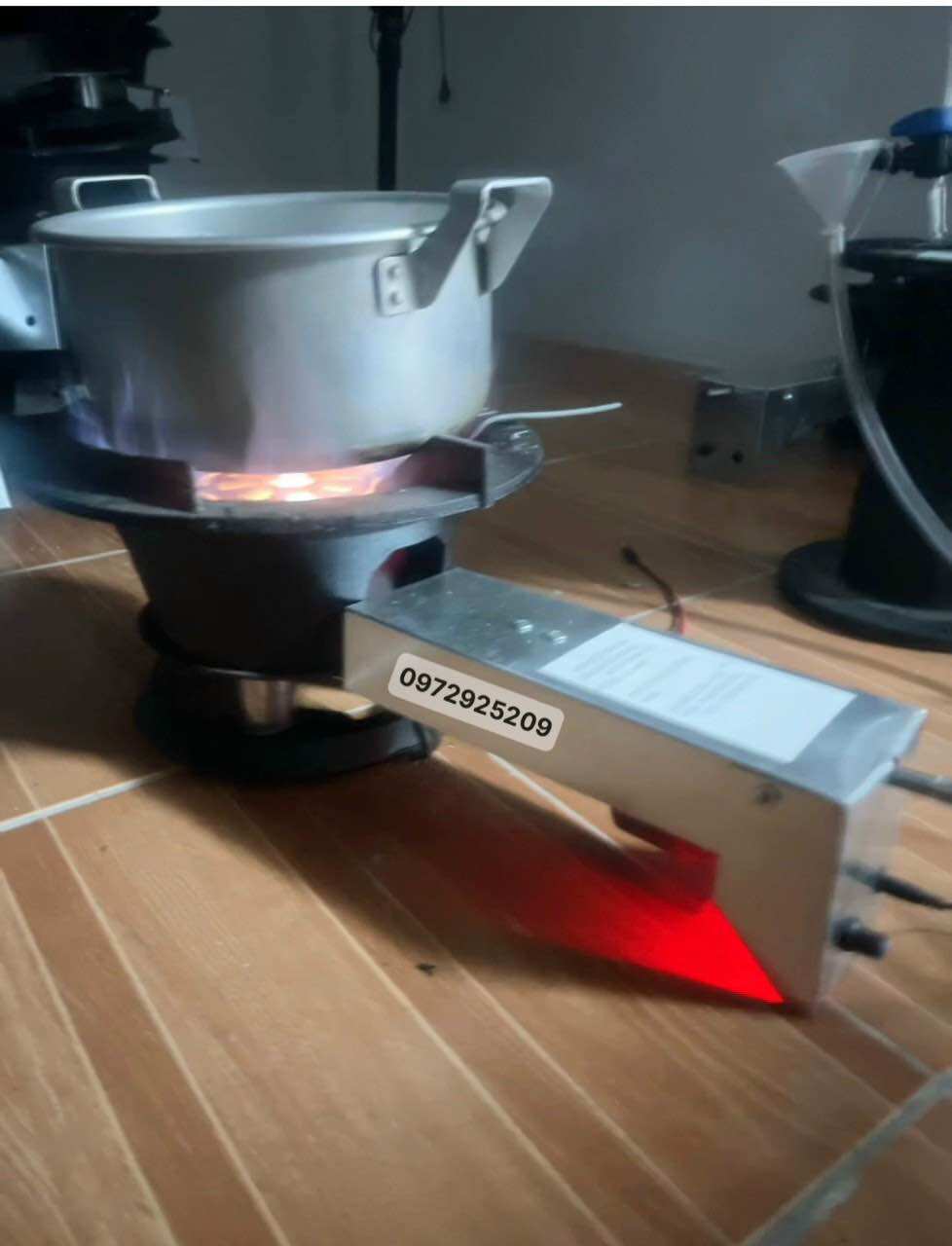 Bếp nhớt thải công nghiệp D32cm