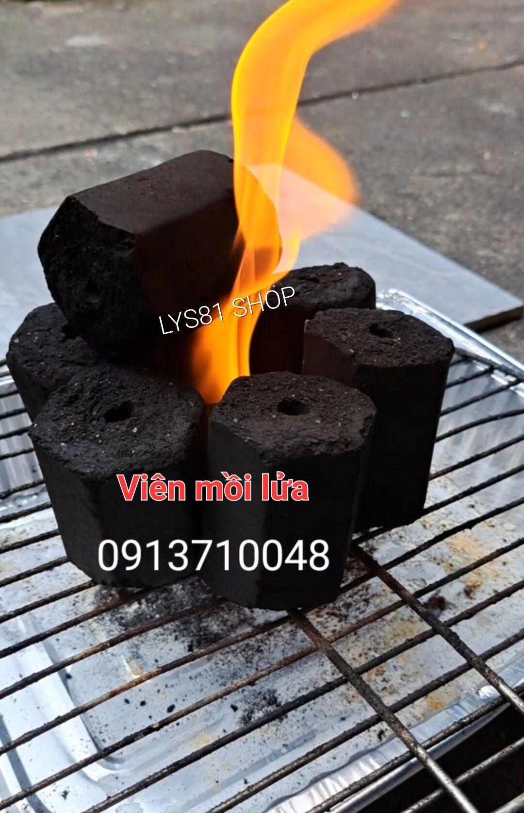 Viên m.ồ.i than BBQ - 1 viên