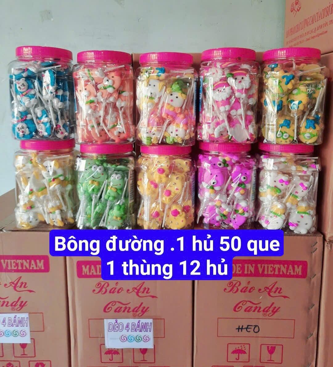 kẹo bông đường HỦ 50 QUE